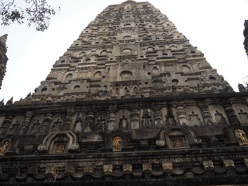 Bodhgaya • Temple de la Mahabodhi: le temple ( Inde, Bihar )